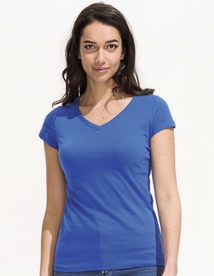 Dames  T-shirt Sols V-Neck Victory